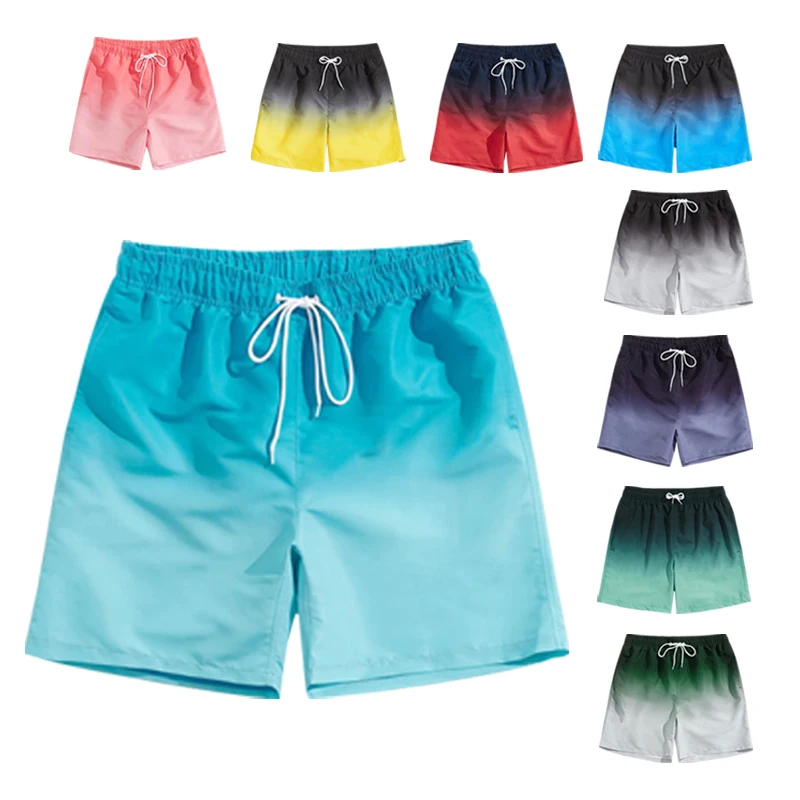 
 Custom LOGO quick dry swimming boys swimwear men swim trunks 2021 Mens Running breathable beach Shorts  