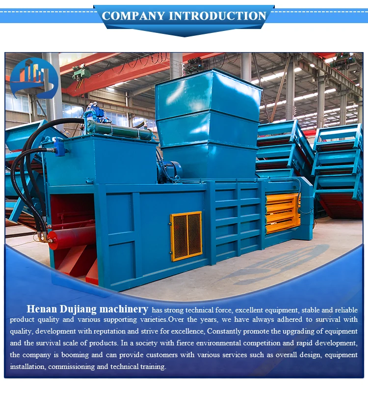 Car body baler baling machine for scrap steel metal for sale