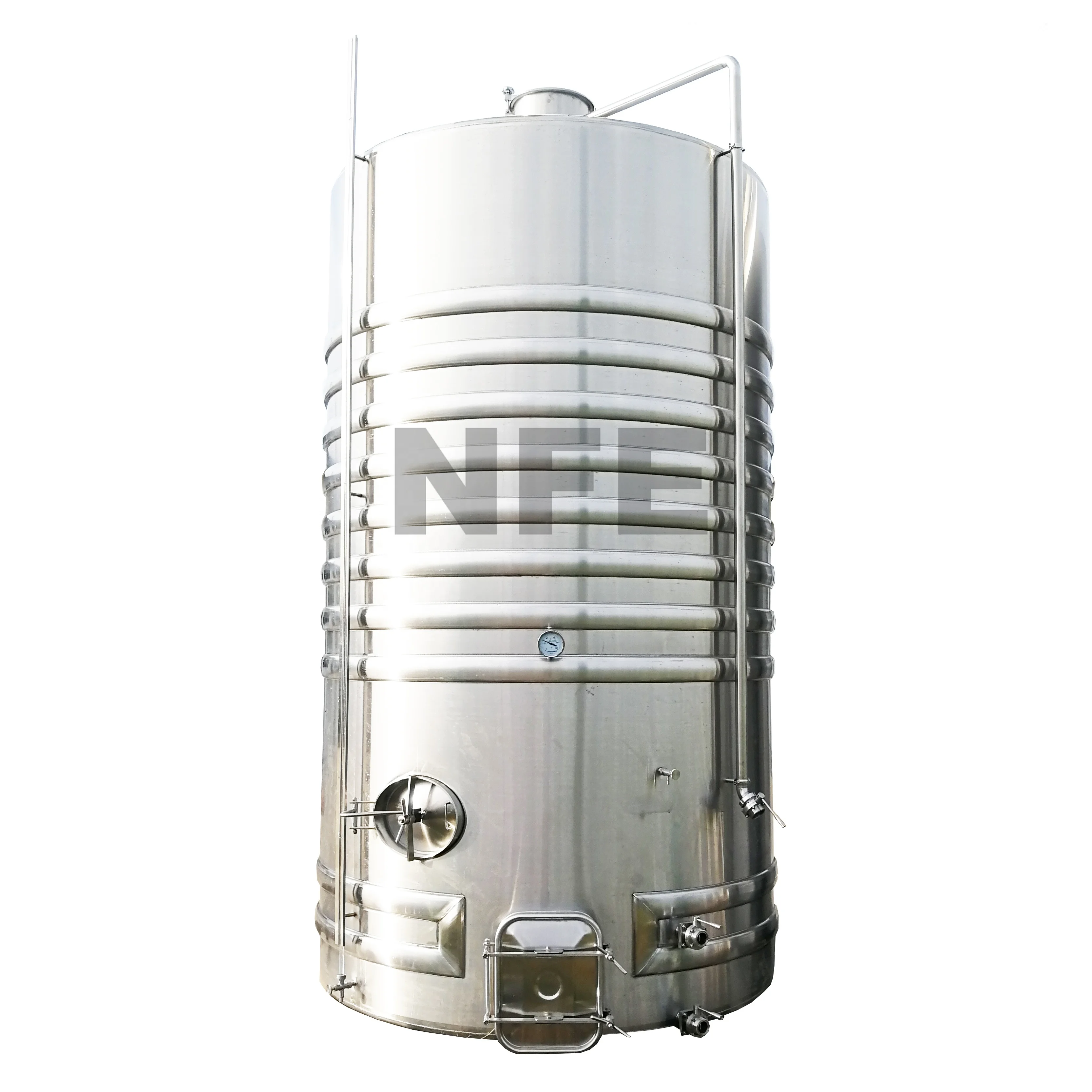 1500L 15HL Micro Winery Equipment 304 Stainless Steel Cooling Jacketed Wine Fermentation Tank