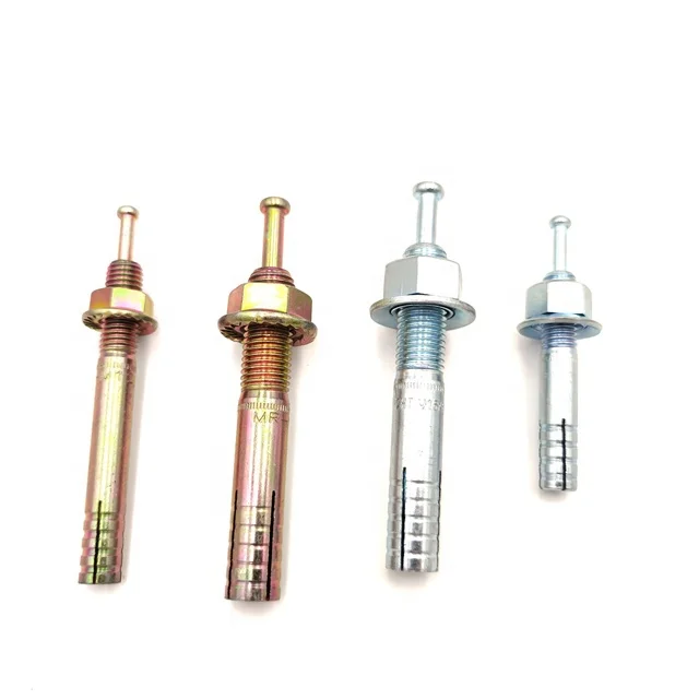 Wholesale metal zinc plated heavy duty hammer pin drive anchor with expansion nut and washer
