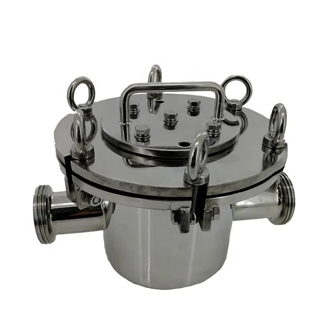 Magnetic Filter Pipeline filtration for Wine Produce Plant
