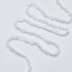 Polyester/Nylon Fiber Yarn Two side Fiber Fancy Yarn Chenille Yarn Customized Color Feather Yarn