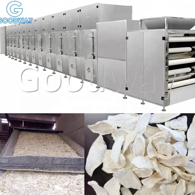 Industrial 12 Ton/Day Dried Cassava Chips Production Machinery Cassava Slicer Cassava Drying Machine