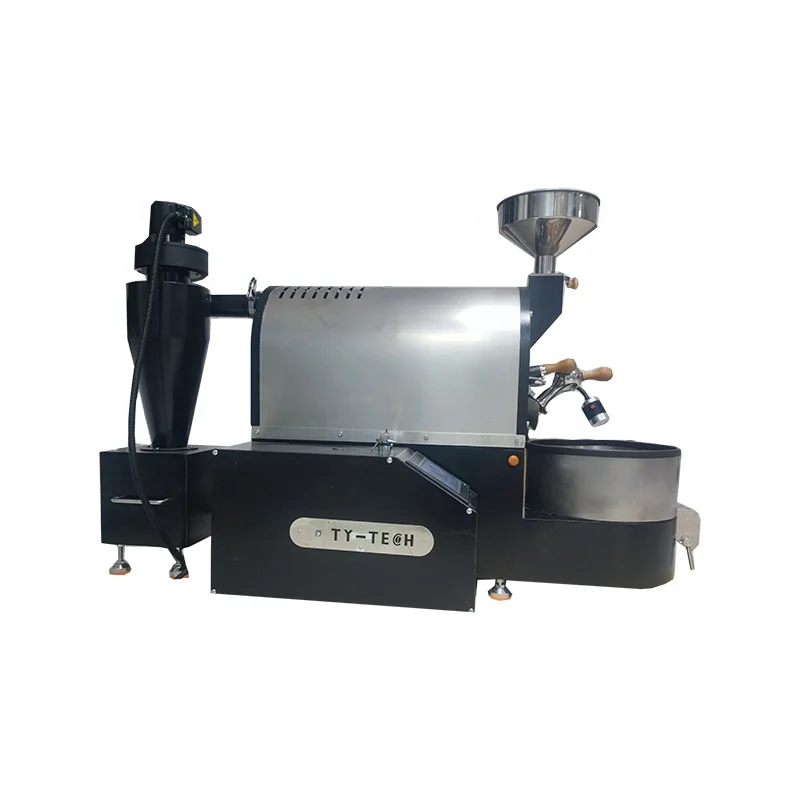 Household Small 300g 500g 1kg 1500grams Sample Carbon Steel Drum Roaster Coffee Machine Home