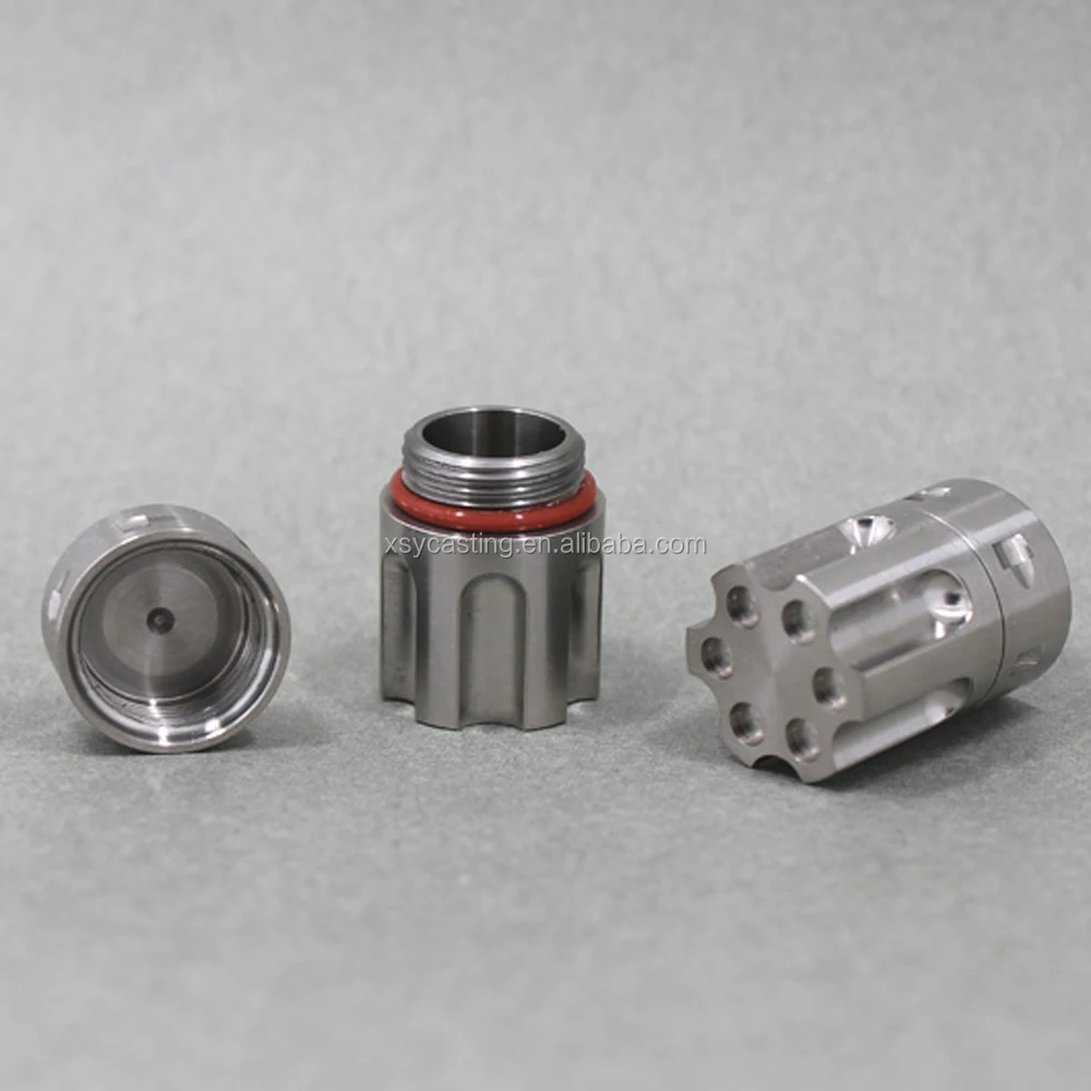 China Supplier EDC Titanium Waterproof Storage Revolver Reload Cylinder Capsule