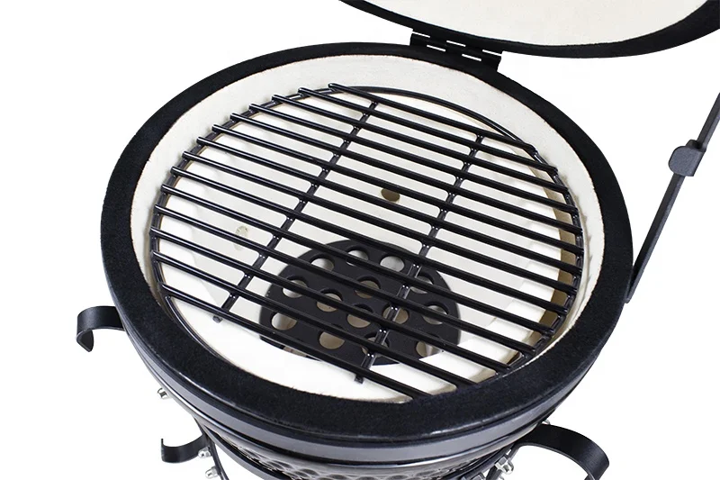 SEB KAMADO Black 13 inch Komodo Grill Braai Steel Egg Bbq Parrilla Patio Grill Kamado Mini