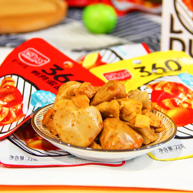 Wholesale Chinese snack soy bean protein egg products quail egg wheat gluten de trigo healthy exotic spicy vegan gourmet food