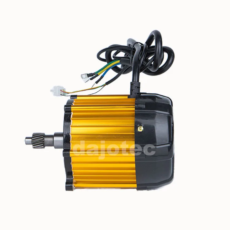 Enhanced Efficiency BLDC Motor for Tricycle Rickshaw | 1.2KW, Geared Controller, Rated 3050 RPM