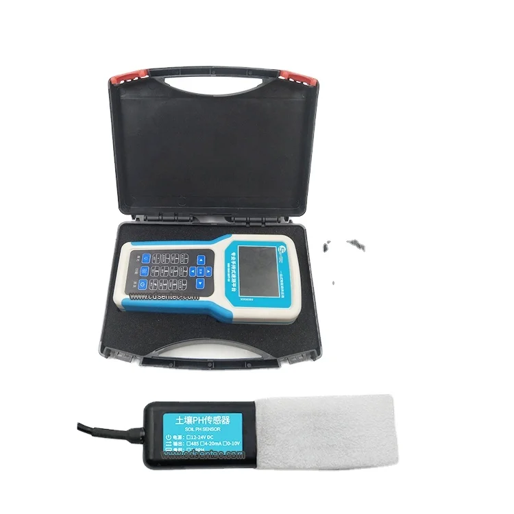Portable 7 in 1 Integrated Soil Moisture Tester Portable Soil PH Analyzer Soil NPK Sensor Data Logger