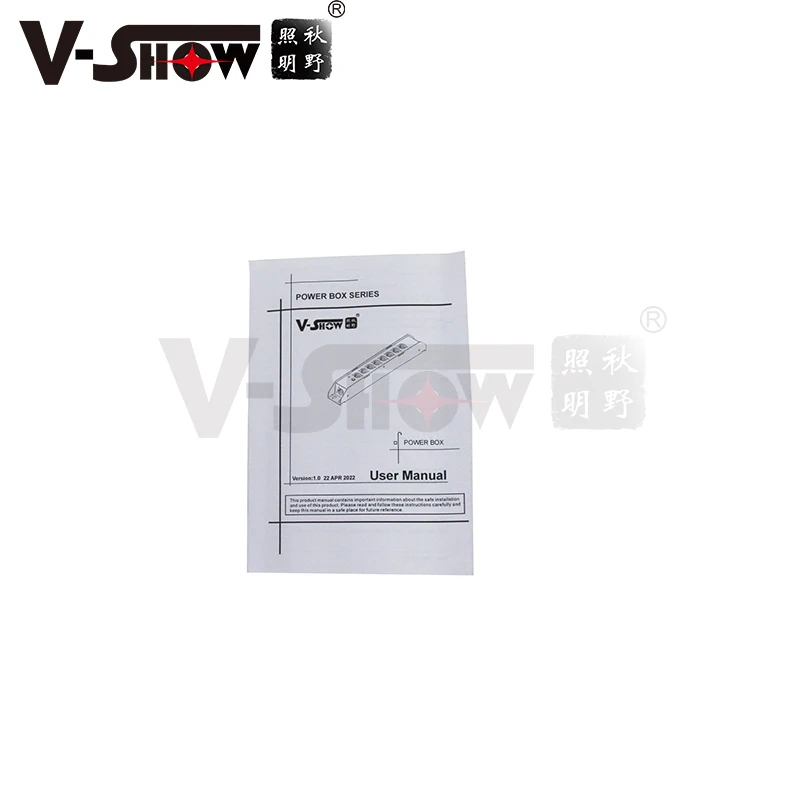 V-Show 1pc Upgraded DMX Splitter 4 1DMX Input & 5 Outputs Power Led Indicator Dj Stage Lights Beam