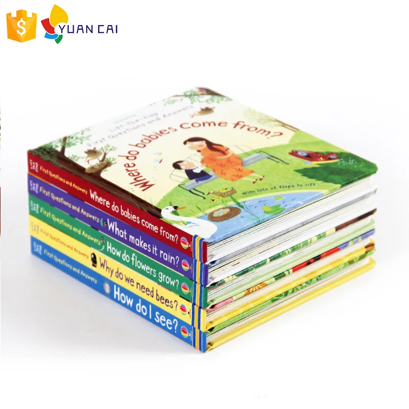 Factory custom high quality board books children board book printing services board books wholesale