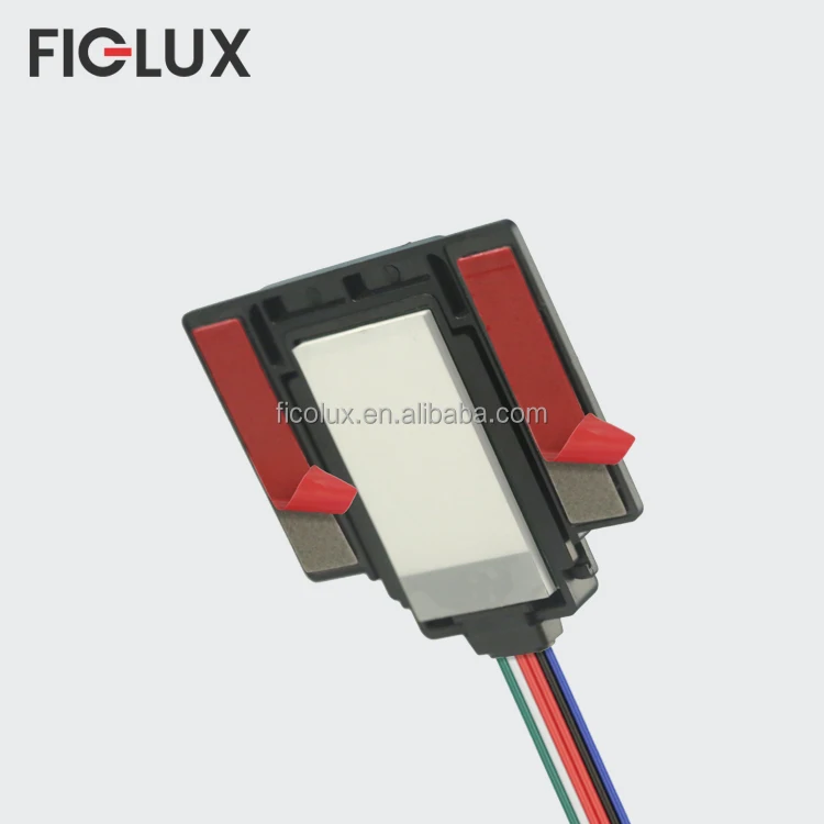 FICLUX High quality MTD-B02-2 Capacitive dimming touch mirror switch with dual color temperature and defogging function