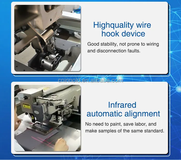 Automated Industrial Jeans Front Laser Patch Welding Jean Pocket Sewing Machine