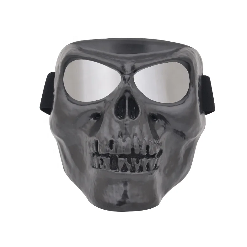 Black Friday Halloween motorcycle goggles equipped with Ghost Mask Devil Halloween human mask