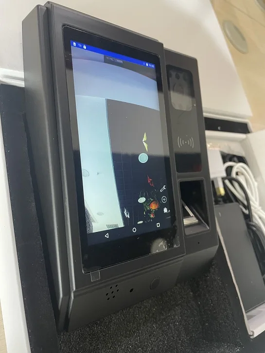 
HFSecurity A5 Biometric Fingerprint Face Recognition GSM Time Attendance Mobile Terminal Recoder Cloud Software Machine with SMS 