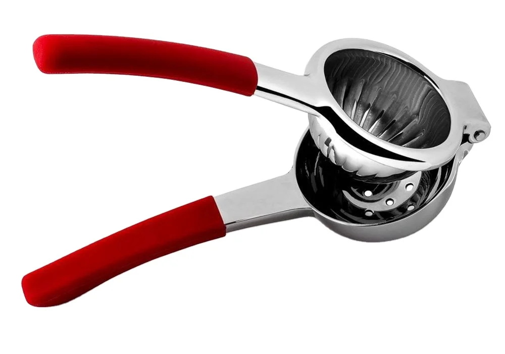 Heavy-duty silicone handle Anti-slip manual Orange juicer Citrus hand juicer Lemon Lime Squeezer