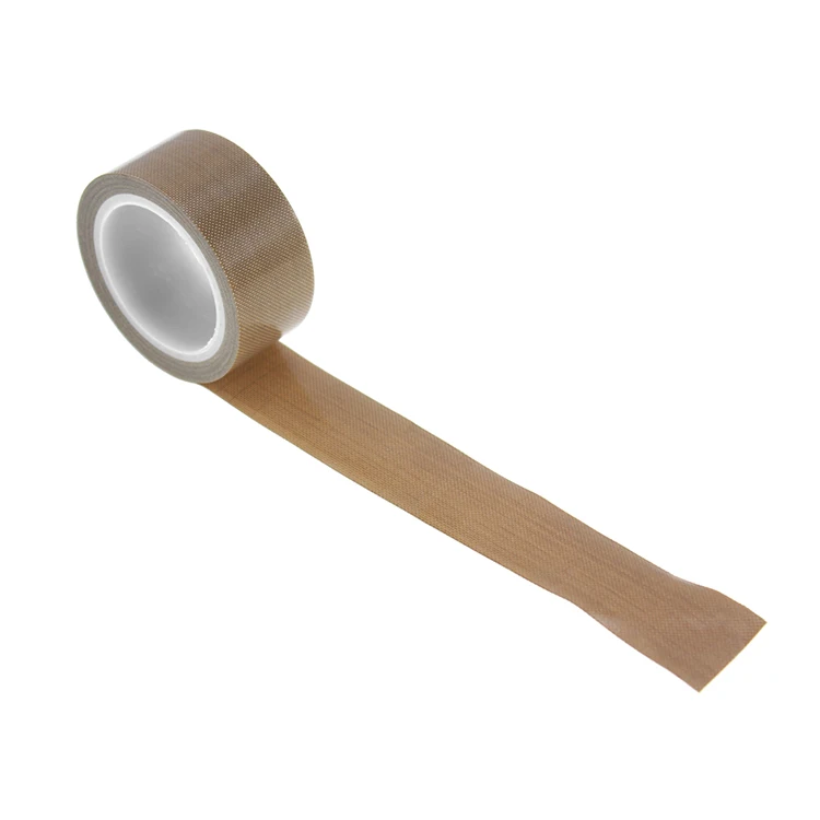 China supply heat resistant 100% pure PTFE film adhesive tape for laminator