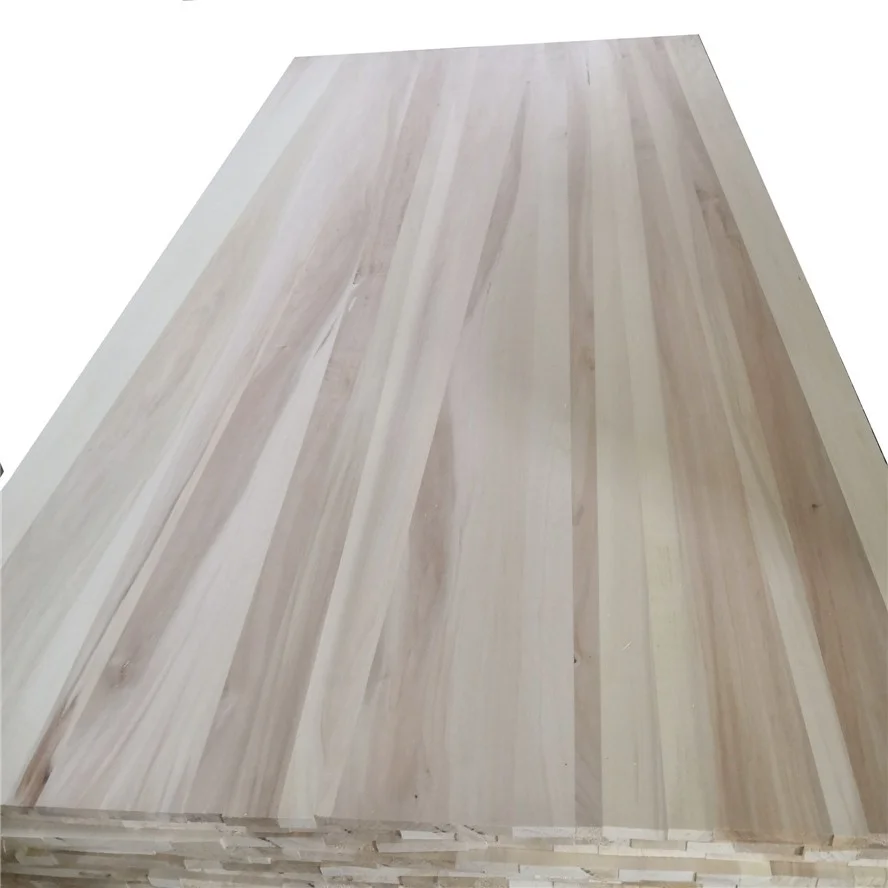 Solid Wood Board Edge Glued Wood Panels poplar Wood Finger Joined Board