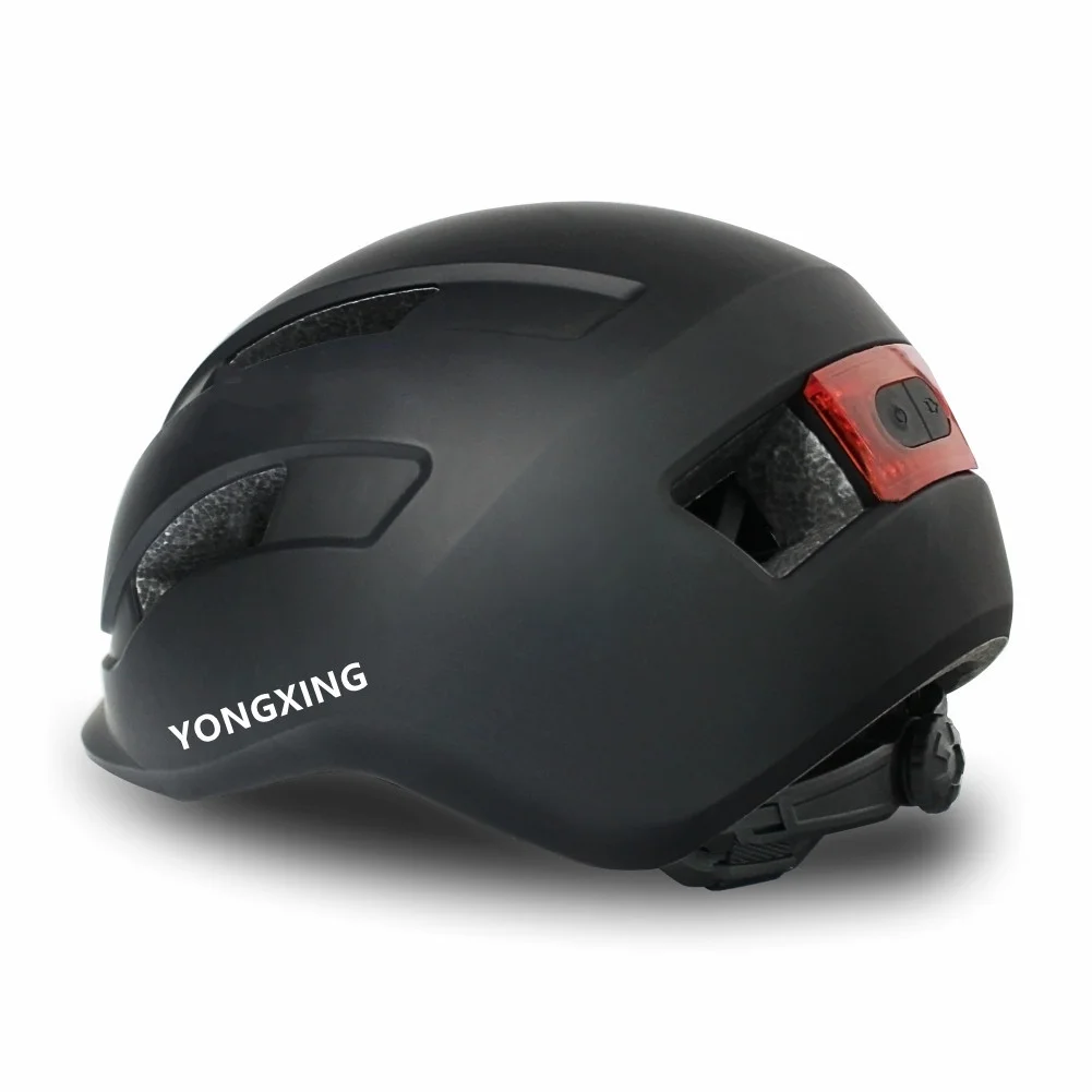  Bicycle helmet manufacturer cheap and safer at night foggy bicycle mountain bike with LED