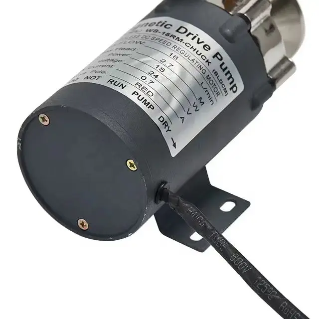 1.5 inch Three-clip Food Grade 304/316L Stainless Steel Beer Pump 12/24V Water Circulation Magnetic Pump