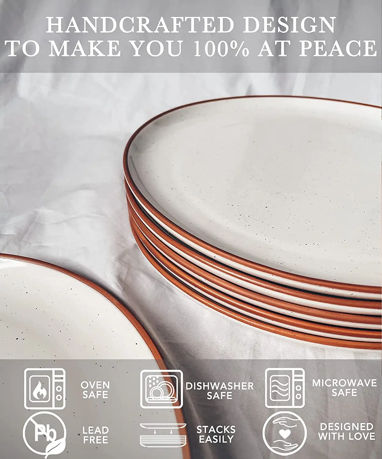 Hot Sale Wholesale Ceramic China Plates For Restaurant Round Custom Ceramic Plates Supplier Ceramic Dinner Plates for Weddings