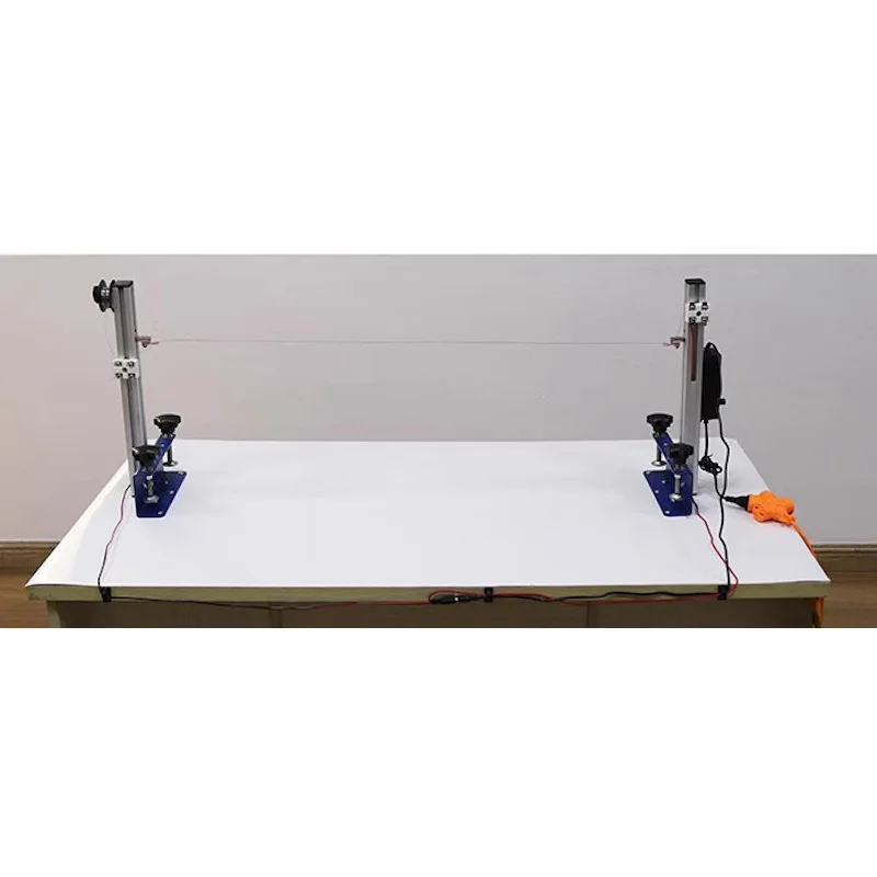 horizontal  hot wire foam cutter desktop  foam cutter Table edge and table top fixed hot wire foam cutting machine