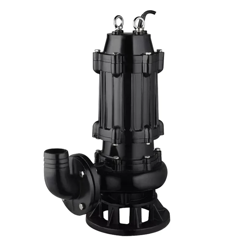 150WQ100-15-7.5 Sewage pump 7.5kw cast iron large flow three-phase non-clogged basement sewage pump