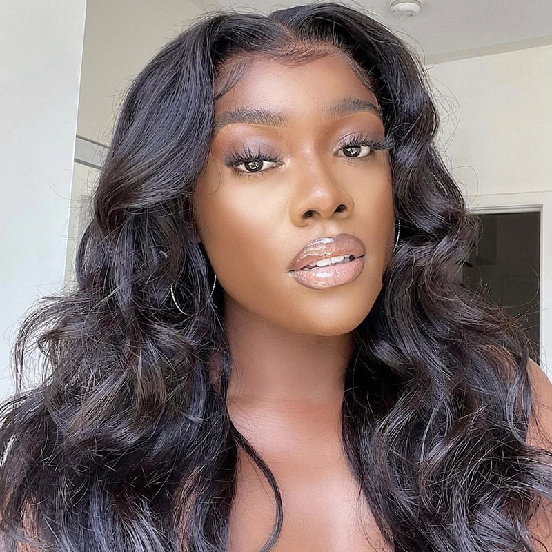 hd lace wig 13x6 human hair body wave Wig For Women choice Pre Plucked Glueless 30 40 Inch wavy Frontal Wigs