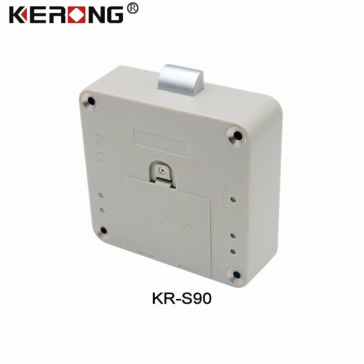 KERONG Invis Wifi Electronic Motor Driven Smart RFID Card Reader Cabinet Lock with Phone BT APP Remote Control