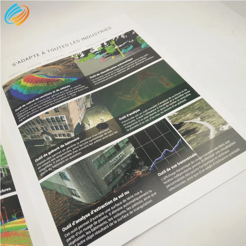 Professional Glossy Laminated Color Dl Folded 4x6 Flyer For Promotion And Advertising Flyers Printed On 28 Lbs Shenzhen