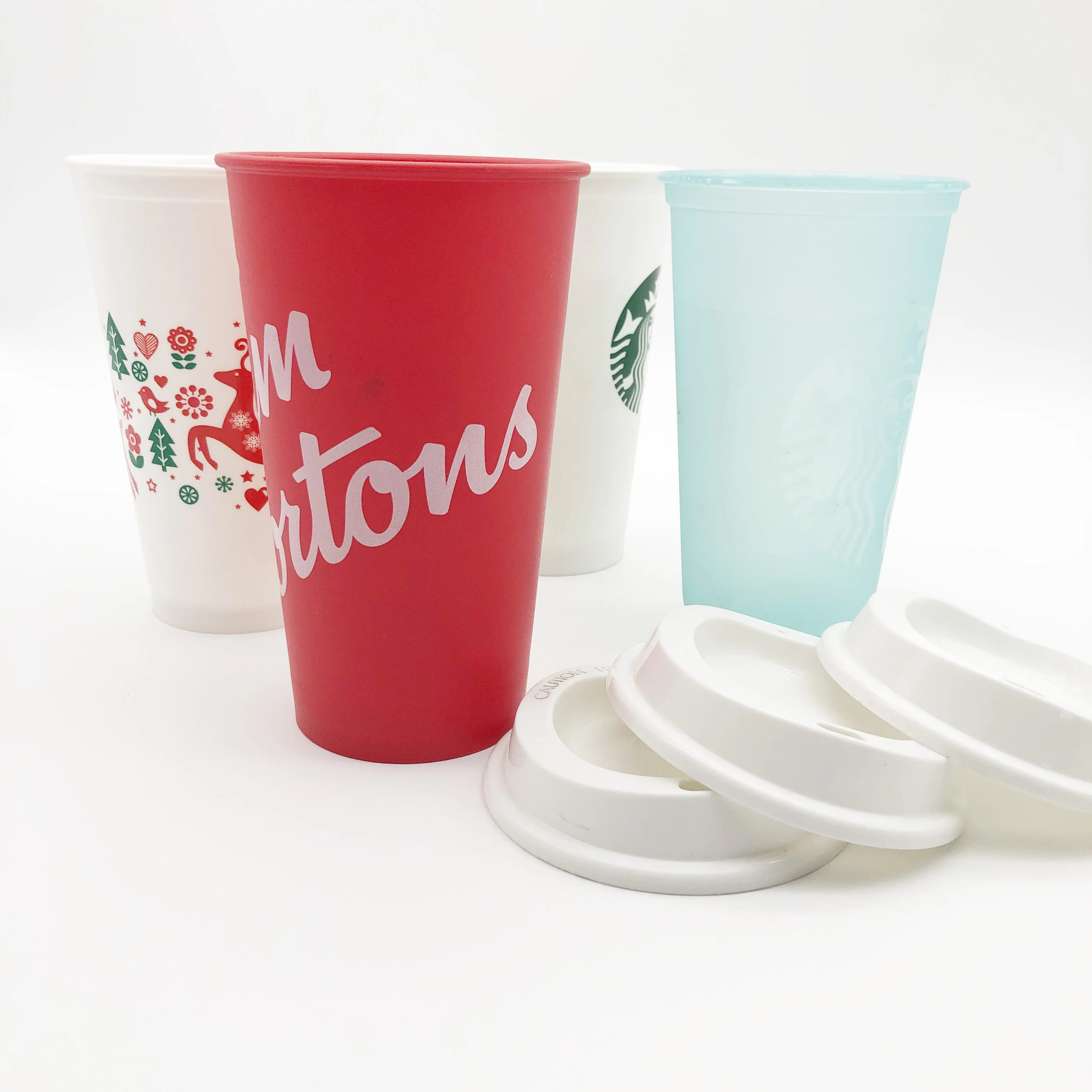 Цветная модная чашка для холодной воды, большая кофейная чашка, пластиковая чашка с крышкой