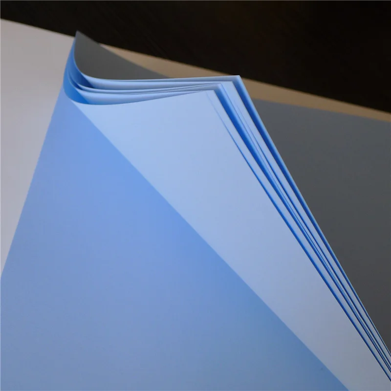20LB 508mm x 150m Heat Resistance Reusable Inkjet Printing Blue CAD Bond Paper Rolls 2 ' Core