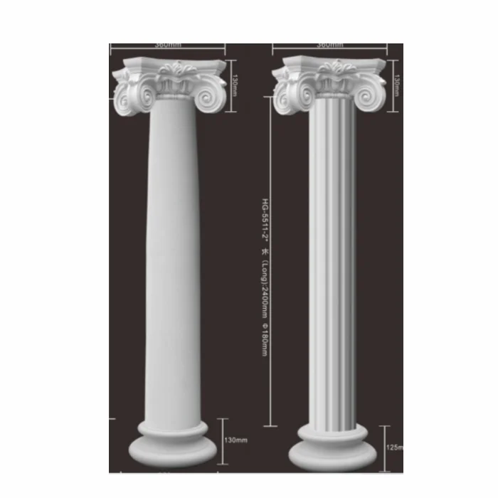PU column and Roman columns&roman pillar pillar type /home decorative materials