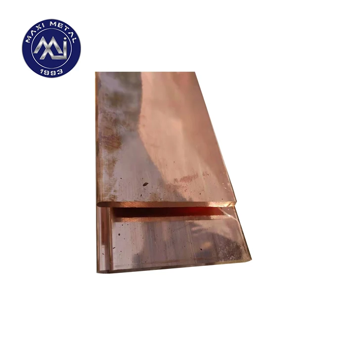 High Quality C1100 C1011 C1020 1Mm 4Mm 5Mm 99.9% Pure Square Copper Flat Bus Bar