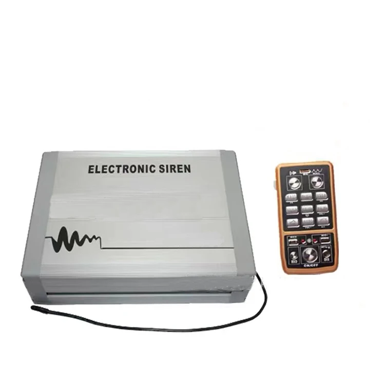 200W/300W Wireless Electronic Siren for Outdoor