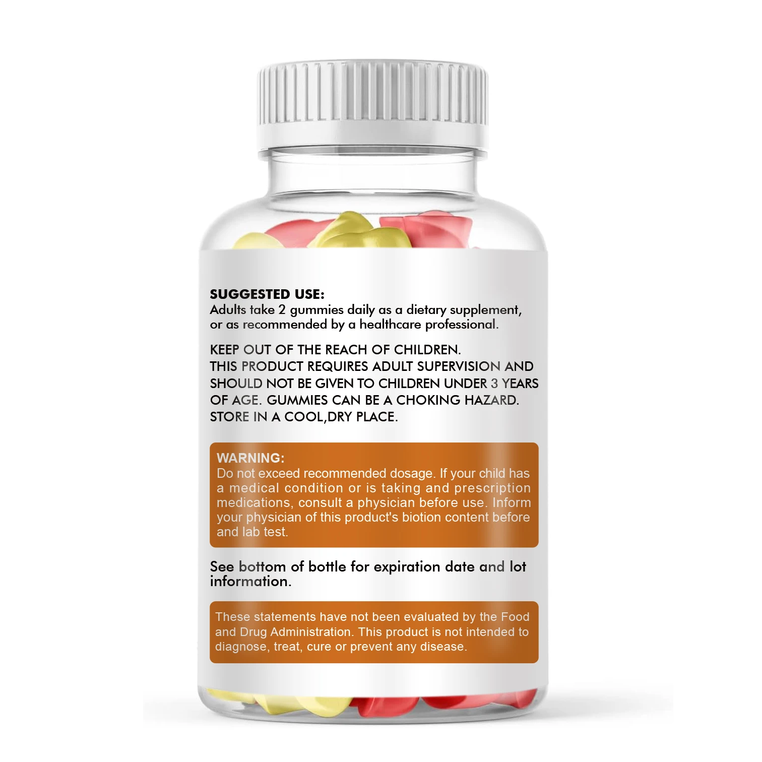 Biochealth Weight gain pills Muscle Booster Appetite Stimulant Weight Gain Gummies For Women and Men Digestive Enzymes Safe