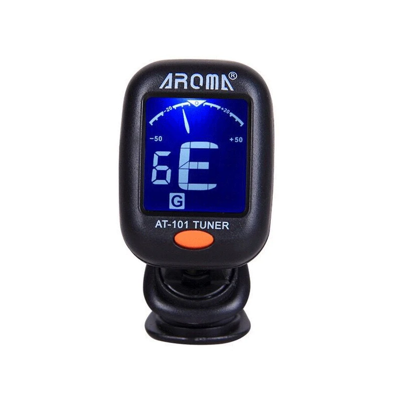 OEM Aroma LCD Цифровые музыкальные инструменты гитарный тюнер зажим для гитары бас скрипки