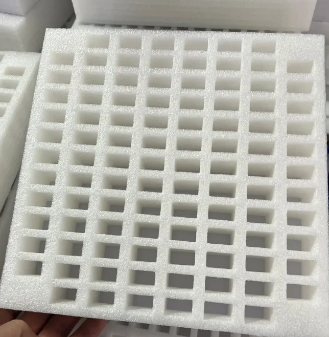 Custom size environmentally friendly polyethylene foam mesh foam tray soilless cultivation foam board