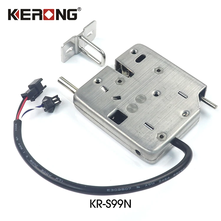 KERONG Steel Automatic Magnetic Lock Rotary Electromagnetic Latch Electric Scooter Lock