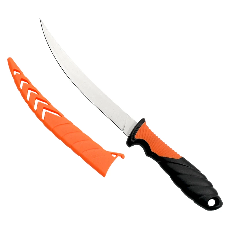 На открытом воздухе Sharp 6 дюймовые рыболовные плоскогубцы из нержавеющей стали, Филейный Нож для рыбы с открытым для картs чехол оболочка