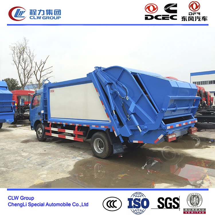 Dongfeng 6 m3 грузовик для уплотнения мусора