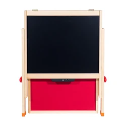 Attractive Price New Type Children Color Large Nature Wood  Kids Easel Board Wood Art Easel