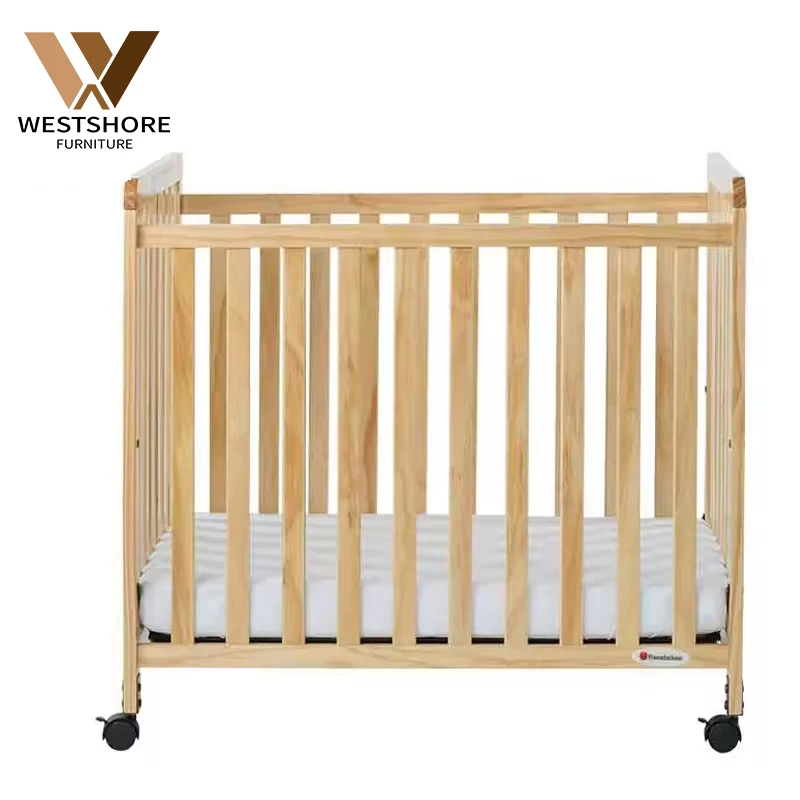 Kids Solid Wooden Single Bed for Kindergarten Kids Resting Bed Daycare Furniture Sleeping Cot for Kids wooden Baby Crib