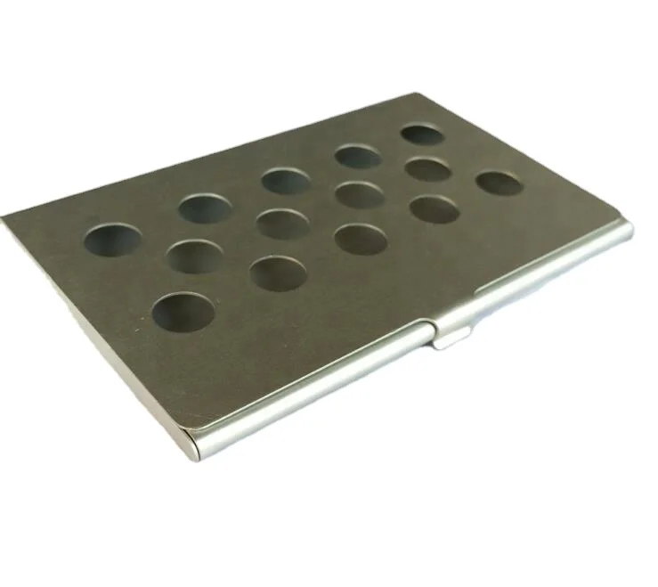 Promotional Custom Aluminum Card Holder Name card holder Credit Card holder