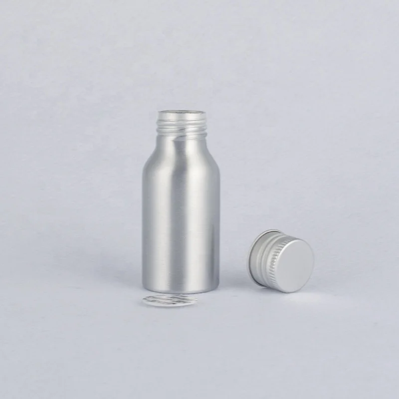 150 мл алюминиевая бутылка с алюминиевым покрытием, косметическая упаковка, переупаковка, сменная пустая бутылка
