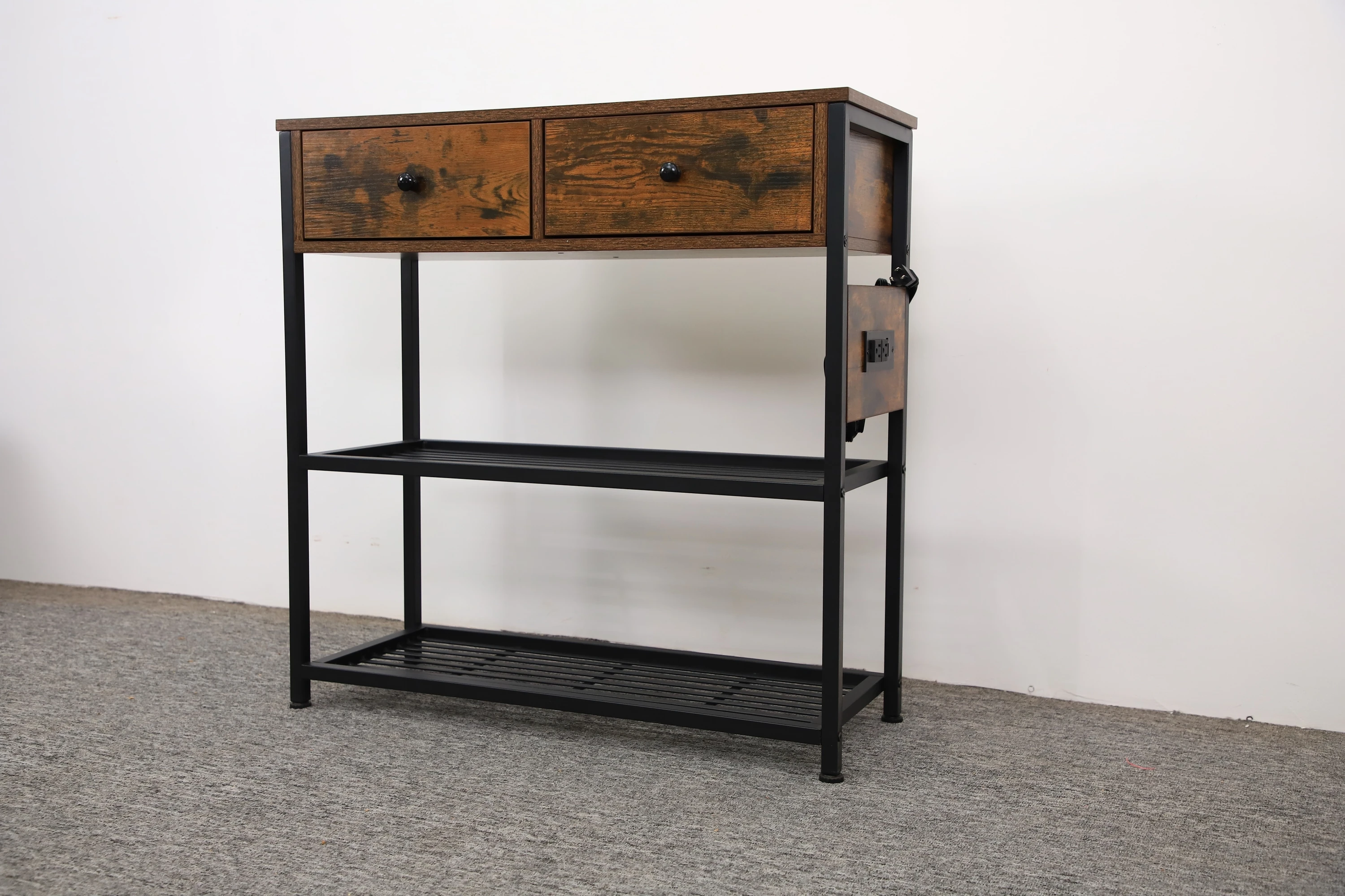 whole sale Luxury and Convenient high quality and practical home console table with drawer home furniture console entry table