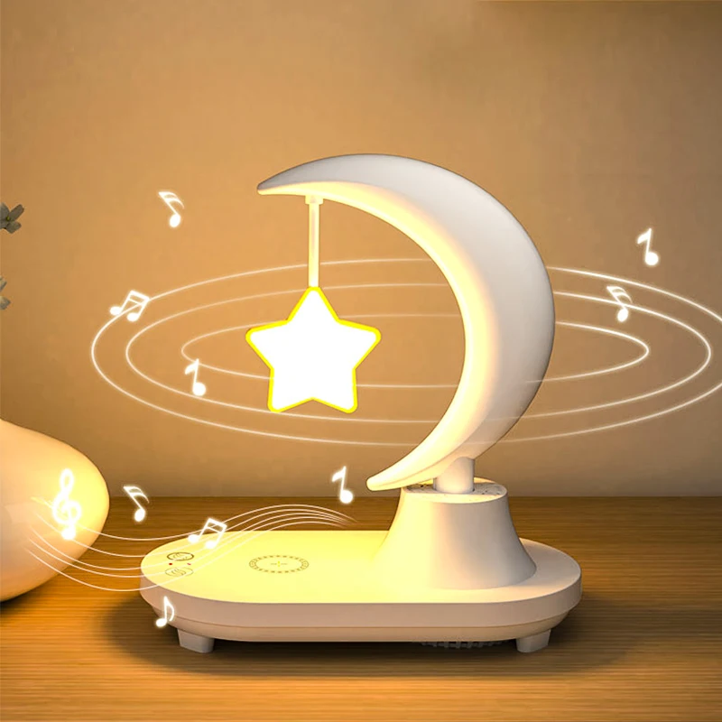 USB Touch Rechargeable Bedroom Music Bluetooth Speaker Lamp Night Light Blue Tooth Touch Led Speaker Light