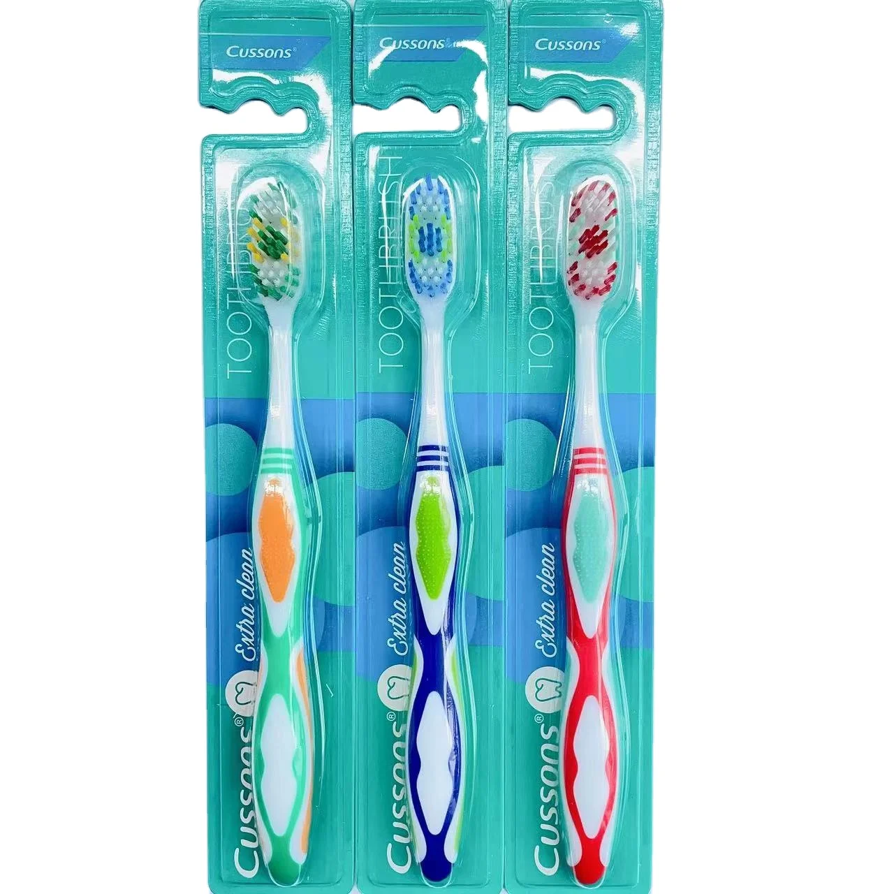 5196 Soft Medium Hard Bristle Adult Toothbrush With Custom Logo