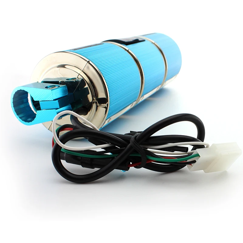 Motorcycle Audio System BT Stereo Radio Mp3 Waterproof Speaker Speakers Usb Atv Fm Amplifier Aux Handlebar Utv Amp 600w H