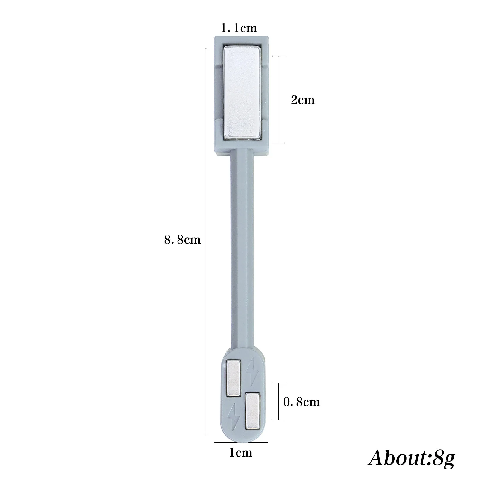 C157 SAFENG Double Head Cat Eye Nail Magnet Cat Eye Nail Art Strong Magnetic Stick Professional Nail Magnet For Cat Eye Gel